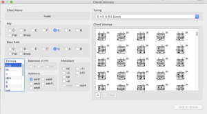 chords notes player for mac