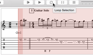 Looping over a selection